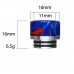 RESIN LAVA PATTERN WIDE BORE 810 DRIP TIP